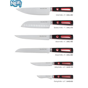 Unique Design Handle Kitchen Knife Set