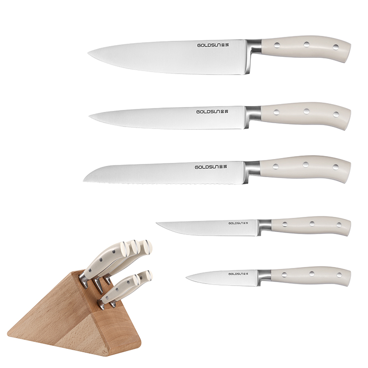 Classic Forged 6-piece Knife Set with Block