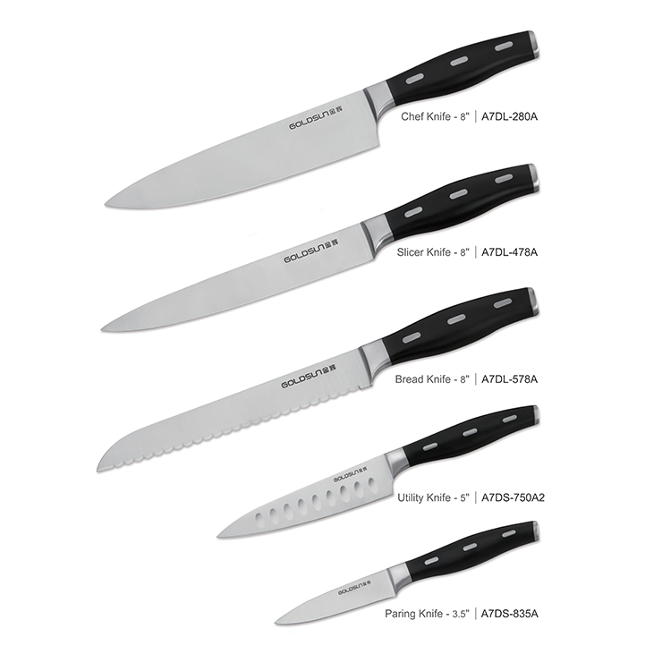 K&uuml;chenmesser-Set, sp&uuml;lmaschinenfest